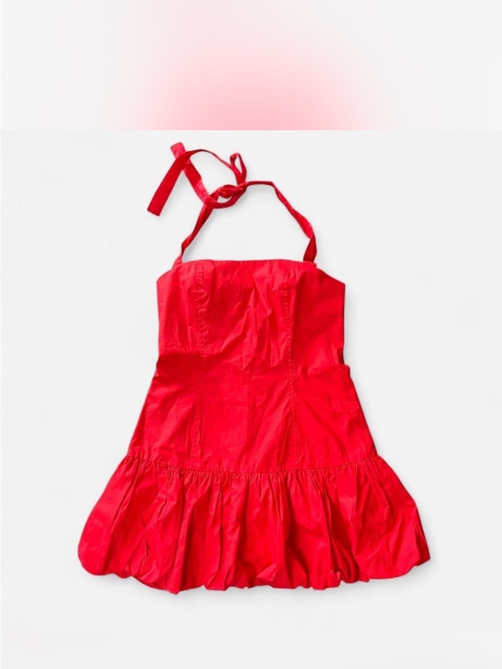 Red Halter Sundress